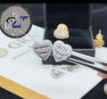 VVS Heart Earrings