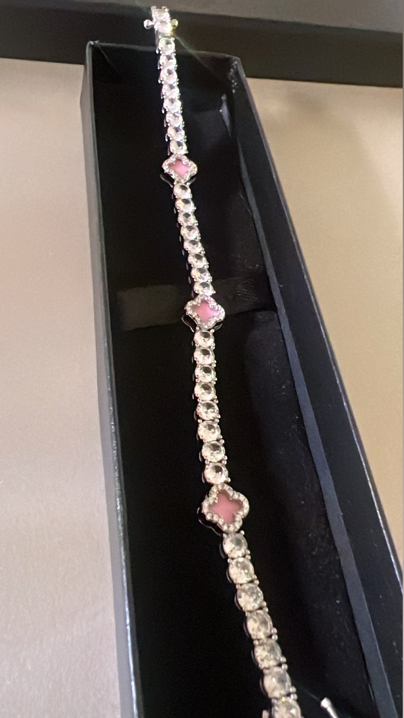 Pink Diamond Cleef Bracelet