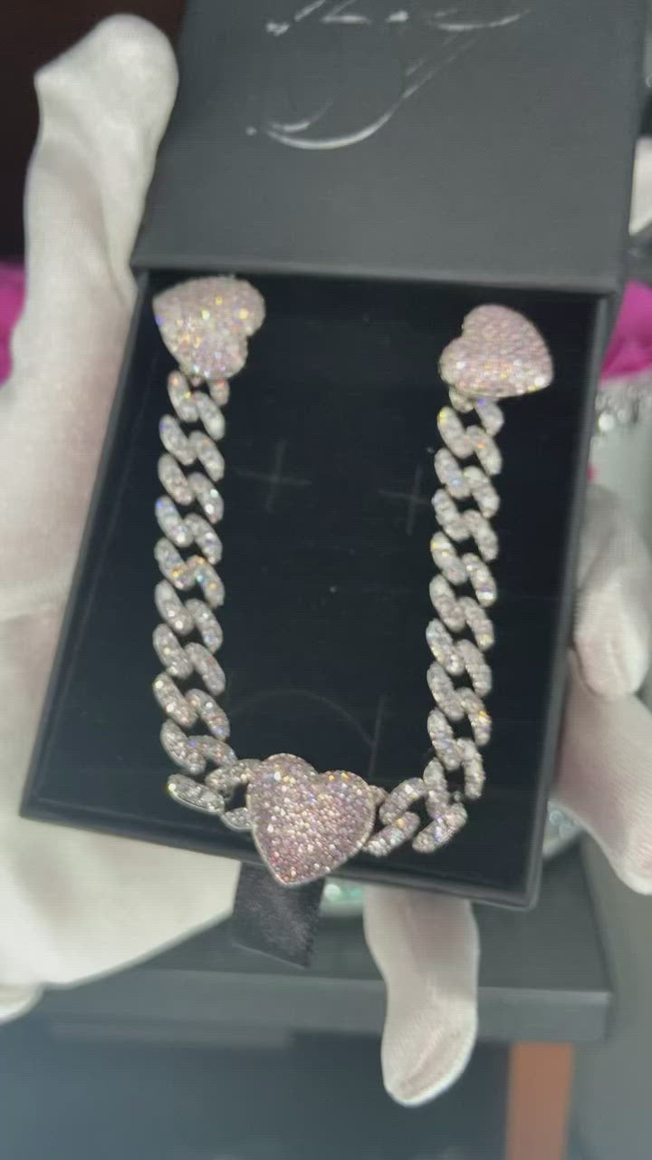 Pretty Pink Cuban Link