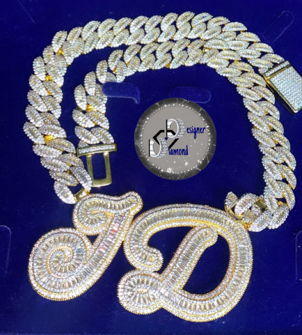 Cursive Cuban Chain