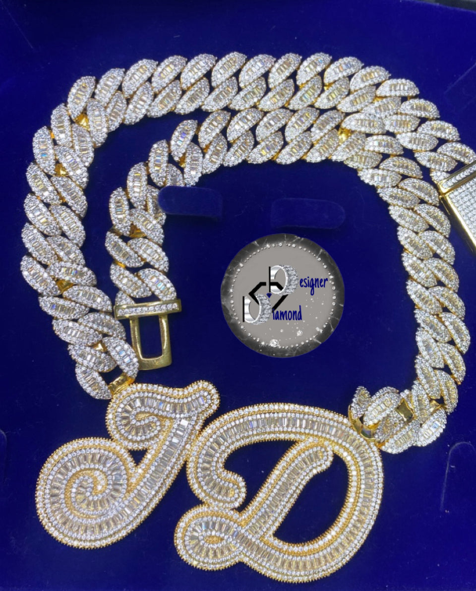 Cursive Cuban Chain